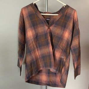 Patagonia plaid shirt